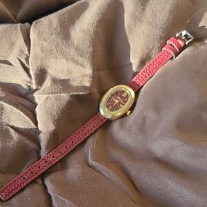 [Free] Burgundy Watch